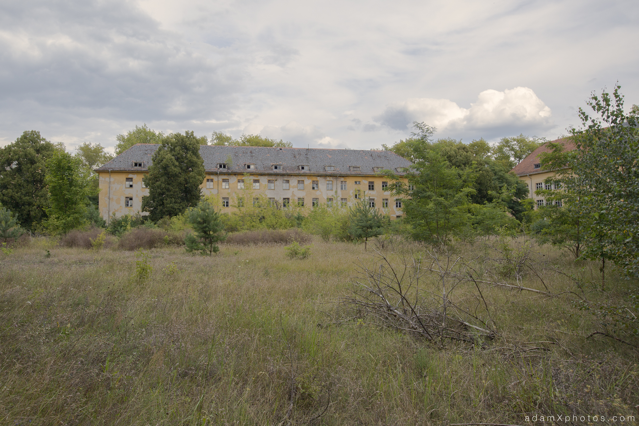 Adam X Urbex Urban Exploration Abandoned Germany Wunsdorf barracks external building