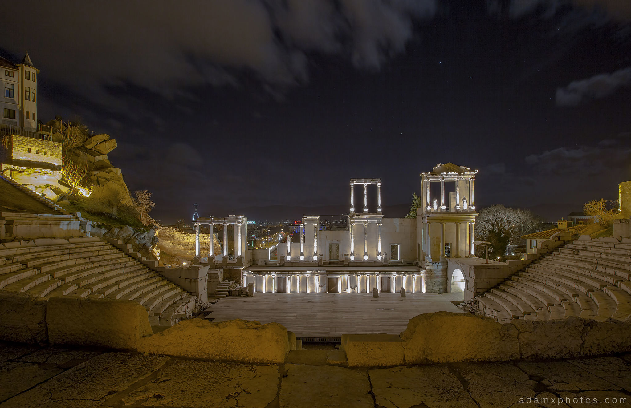Bulgaria Plovdiv Roman Amphitheatre Philippopolis Greek theatre Urbex Adam X Urban Exploration photo photos report UE