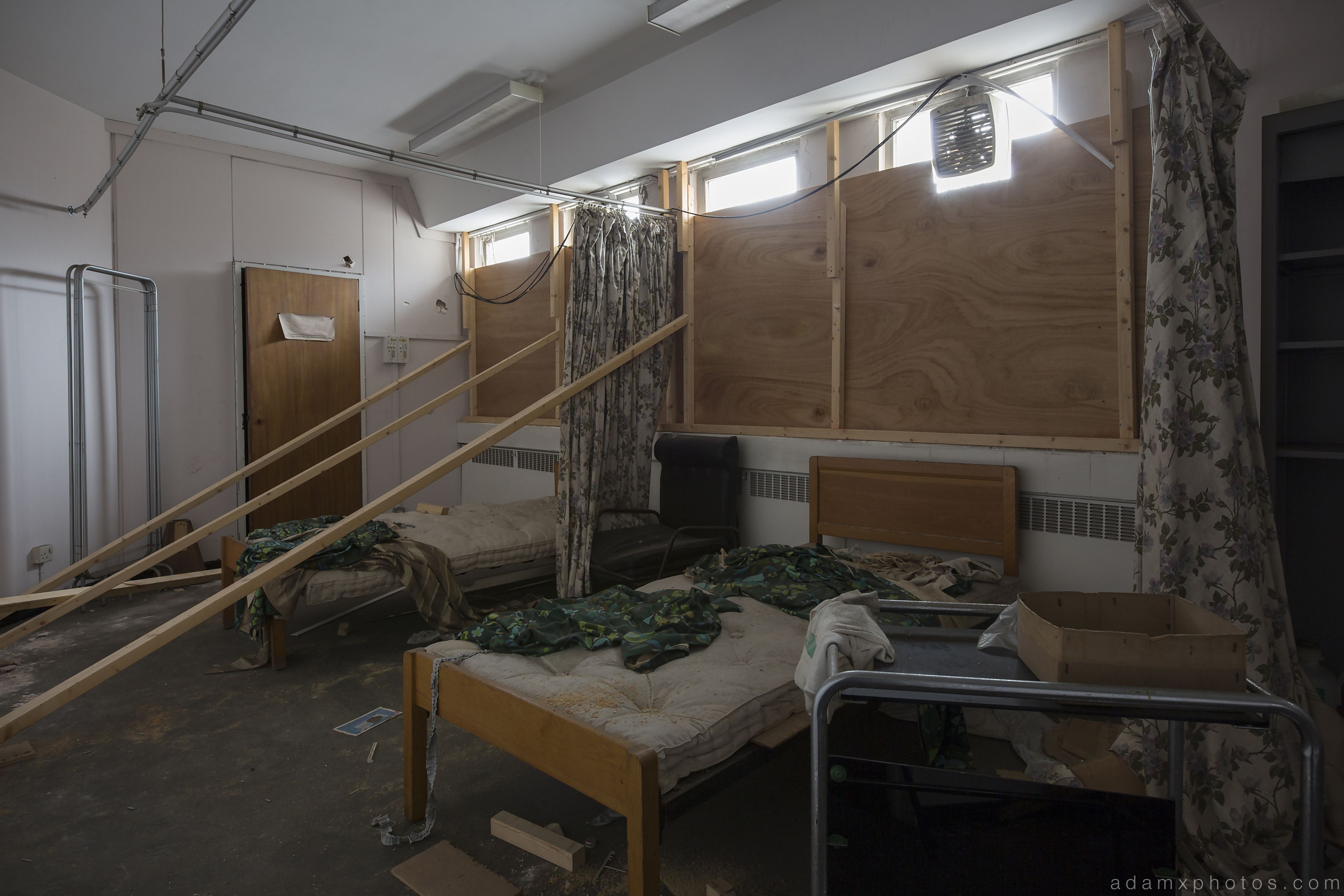 Sick room Sovereign House HMSO Norwich Urbex Adam X Urban Exploration 2015 Abandoned decay lost forgotten derelict