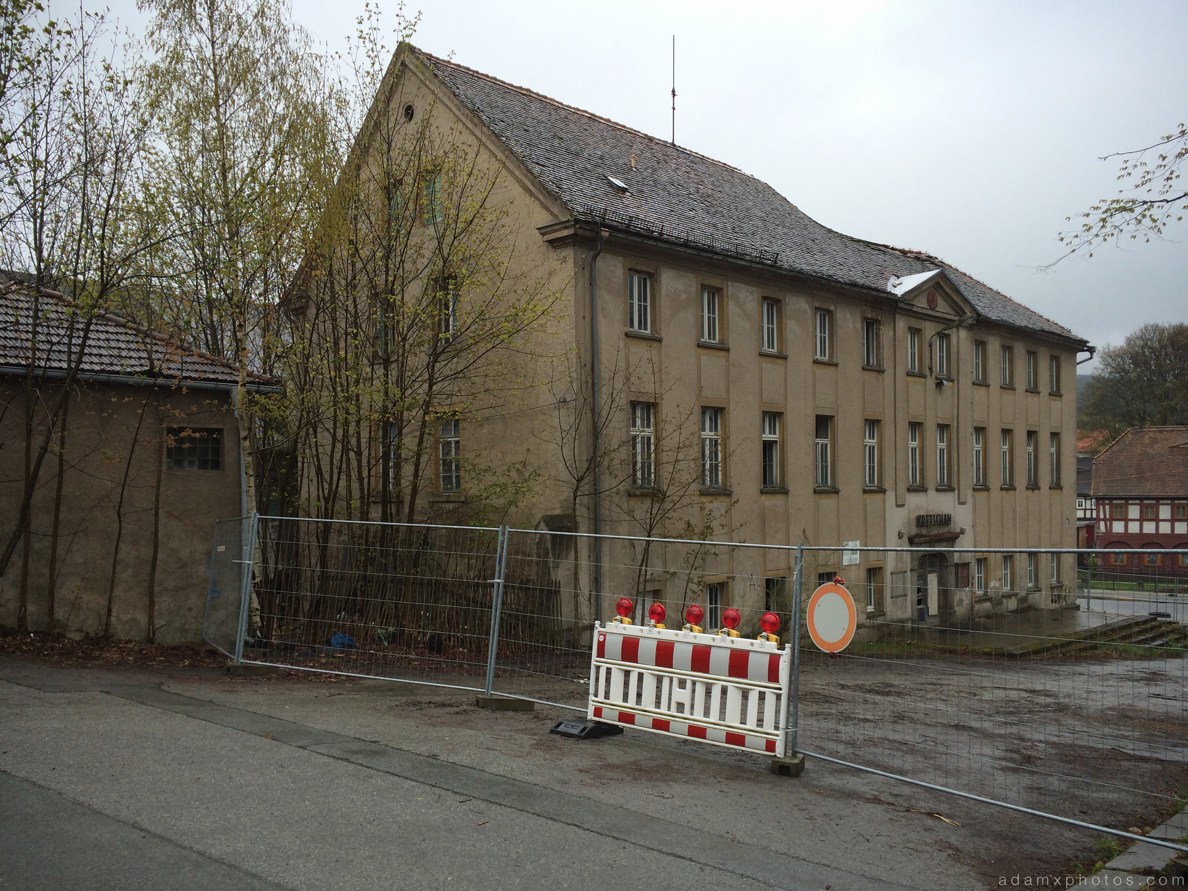 External exterior outside Ballhaus K Ballroom Urbex Germany Adam X Urban Exploration Access 2016 Abandoned decay lost forgotten derelict location Deutschland